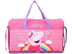 Vadobag Růžová sportovní taška Peppa Pig