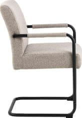 Actona Designová jídelní židle ADELE šedá