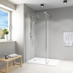 BPS-koupelny Bezrámová sprchová zástěna se sklopnou částí EI TWF+EI TWA ROT-3978186853
