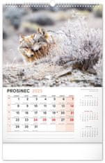 Grooters NOTIQUE Nástěnný kalendář Myslivecký 2025, 33 x 46 cm