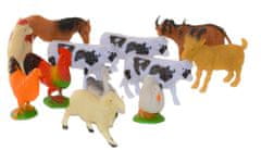 Sferazabawek Domácí hospodářská zvířata - velká sada figurek z farmy v krabici