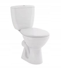CERSANIT WC kompaktní bílá souprava se sedátkem KASKADA 3/6 L