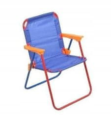 PSB Skládací židle modrá pro děti