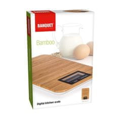 Banquet Váha kuchyňská digitální BAMBOO 5 kg, sada 2 ks