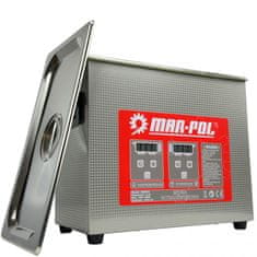 MAR-POL Ultrazvuková čistička 180W, 6,5l M90075