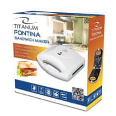 Titanum sendvičovač Fontina 1000 W TKT006W