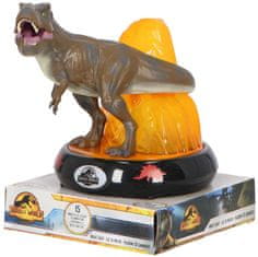 CurePink Stolní dekorativní lampa Jurassic World|Jurský svět (výška 25 cm)