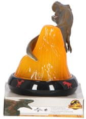 CurePink Stolní dekorativní lampa Jurassic World|Jurský svět (výška 25 cm)