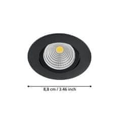 Eglo Zápustné svítidlo (98609) SALICETO LED 6W IP20 černá