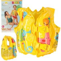 KIK INTEX 59661 Nafukovací plavecká vesta pro děti od 3 do 5 let 18-23 kg