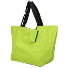 Delami Praktická shopper taška z pevnější textilie Betty, světlá zelená