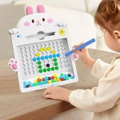 WOOPIE WOOPIE Dětská magnetická tabule Montessori MagPad Rabbit