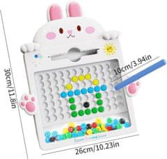 WOOPIE WOOPIE Dětská magnetická tabule Montessori MagPad Rabbit