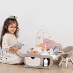Smoby SMOBY Baby Nurse Electronic Large Nook pro dětské panenky 19 příslušenství