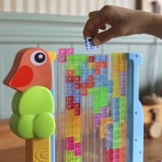 WOOPIE Vzdělávací hra Tetris s barevnými kostkami WOOPIE
