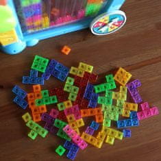 WOOPIE Vzdělávací hra Tetris s barevnými kostkami WOOPIE