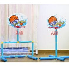 WOOPIE WOOPIE Vodní basketbalový set 2v1 Fotbalová branka + míče + pumpa