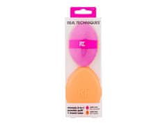 Real Techniques 1ks miracle 2-in-1 powder puff, aplikátor