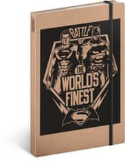 Presco Group NOTIQUE Notes Batman vs. Superman – Battle, linkovaný, 13 x 21 cm