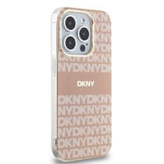 DKNY Originální kryt DKNY IML Mono & Stripe MagSafe DKHMP13LHRHSEP for Apple iPhone 13 Pro/13 , barva růžová