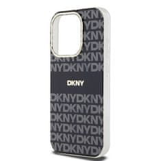 DKNY Originální kryt DKNY IML Mono & Stripe MagSafe DKHMP15XHRHSEK for Apple iPhone 15 Pro Max , barva černá