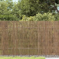 Vidaxl Zahradní plot 500 x 90 cm rákos