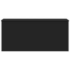 Vidaxl Úložný box černý 100 x 42 x 46 cm kompozitní dřevo