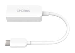 D-Link Redukce USB-C/ RJ 45 (2, 5G Ethernet) - bílá