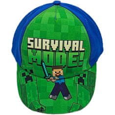 Fashion UK Dětská kšiltovka Minecraft - Survival Mode