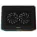 DEEPCOOL chladič notebooku N80 RGB / do 17" / 2x140mm fan / RGB podsvícení / 2xUSB 3.0