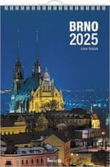 Libor Sváček: Kalendář 2025 Brno - nástěnný
