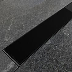 BPS-koupelny Odtokový žlab VIRGO BLACK 60 (barva:černá)