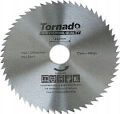 Tornado Kotouč na řezání dřeva 125x22,2mm 60z oceli