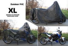 SEFIS Outdoor PVC plachta na motocykl XL