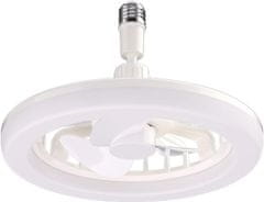 HOME & MARKER® Stropní ventilátor a LED světlo, Stropní světlo a ventilátor (26 x12 cm) | FANGLO