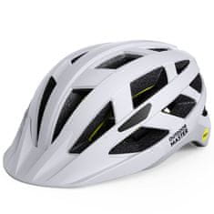 Outdoor master Cyklistická helma GEM se systémem Mips, bílá, M