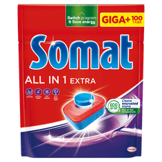 Somat All in 1 Extra Lemon & Lime tablety do myčky 100 ks
