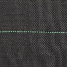 Vidaxl Mulčovací textilie černá 2 x 100 m PP