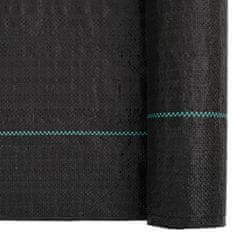 Vidaxl Mulčovací textilie černá 2 x 200 m PP