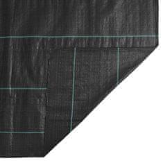 Vidaxl Mulčovací textilie černá 2 x 200 m PP
