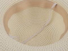 Kraftika 1ks režná světlá dámský letní klobouk / slamák