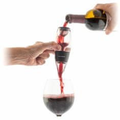 InnovaGoods Provzdušňovač vína s filtrem, stojanem a taškou na víno Wineir InnovaGoods 