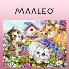 Maaleo Malba podle čísel 40x50cm - Maaleo kočky 22781 