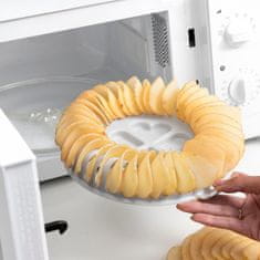 InnovaGoods Set for Making Crisps in the Microwave with Mandolin and Recipes Chipit InnovaGoods 