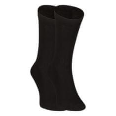 Nedeto 5PACK ponožky vysoké bambusové černé (5PBV01) - velikost M