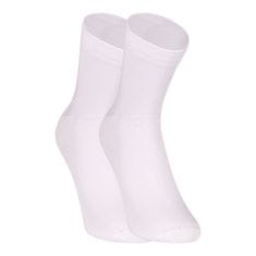 Nedeto 3PACK ponožky kotníkové bambusové bílé (3PBK02) - velikost M