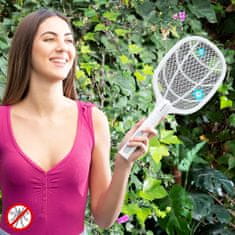 InnovaGoods 2-in-1 Rechargeable Insect Killing Racket with UV Light KL Rak InnovaGoods 