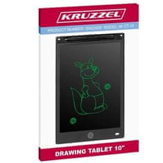 Kruzzel Tablet na kreslení 10" černý XL KRUZZEL 22455 