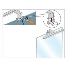 BPS-koupelny Upevňovací spona k montáži osvětlení na zrcadlo Clip LED
