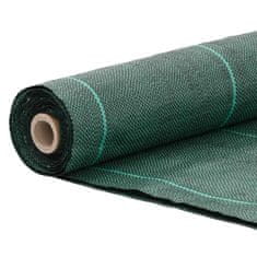 Vidaxl Mulčovací textilie zelená 1 x 150 m PP